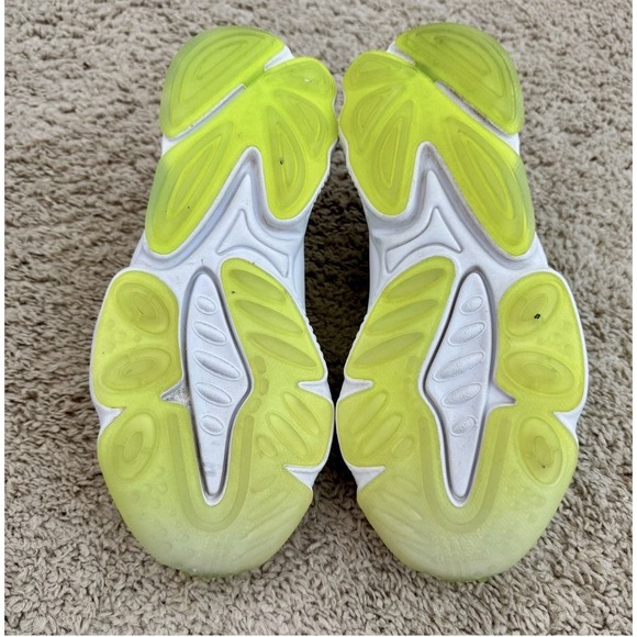 Adidas Shoes Men's 6.5 Ozworld Oznova Neon Yellow Black Red Chunky Sneakers - Picture 7 of 9